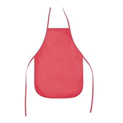 China Promotional Eco-friendly Cheap Disposable Nonwoven Kids Apron For Painting for sale