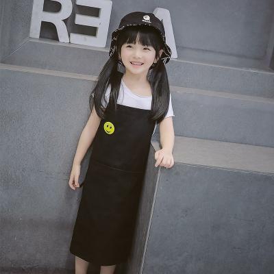 China Wholesale Customized Eco-friendly Kids Kitchen Cotton Art Drawing Aprons for sale