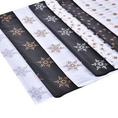 China Luxury Recycled Materials Brand Logo Printed Wrapping Tissue Silk Custom Paper For Packaging for sale