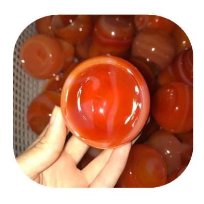 China Europe wholesale crystal cut bowls healing stone red carnelian crystal bowl for home decoration for sale