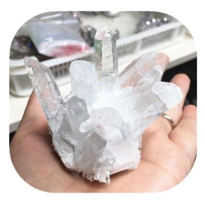 China Wholesale Natural Clear Crystal Stone Europe Clear Quartz Crystal Cluster For Home Decoration for sale