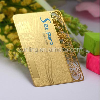 China China Metal Card Luxury Business Card for sale