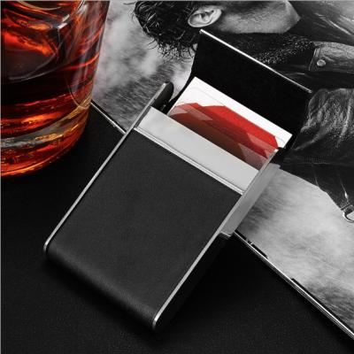 China Durable Metal Clip Fashion UV Leather Cigarette Holder for sale