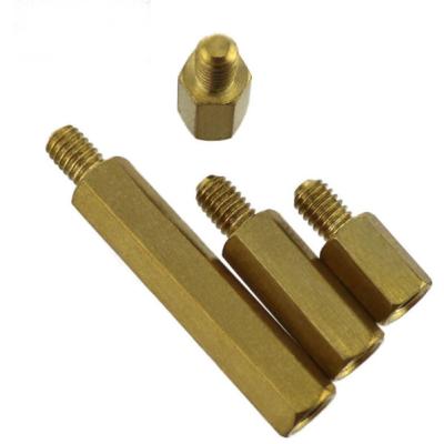 China Carbon Steel Brass Male Hex Standoff / Unc / Female 6-32 Threaded / Standoff 6-32 for sale