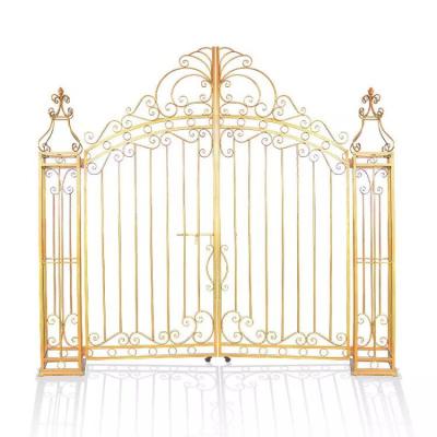 China Home/Weddings/Wrought Iron Arch Wedding Admission Iron Gate Wedding Door/Window Decoration Large Props Photography Props Silk Flower Arch for sale