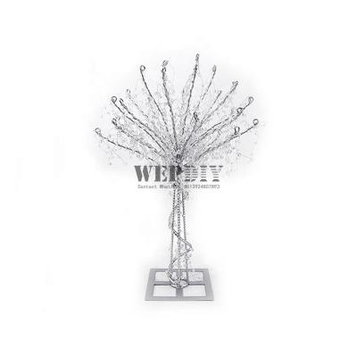 China Wedding Decoration Artificial Wedding Tree Centerpieces For Weddings Table Crystal Tree for sale