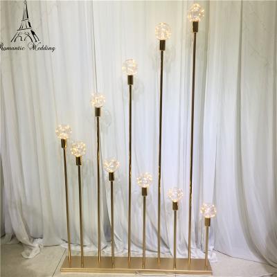 China Durable Wedding Sign Wedding Standing Props Front Stage Crystal Decorations Wedding Guide Lighting Guide Decorative Welcome for sale