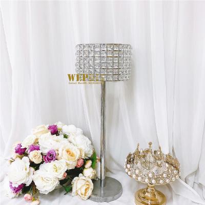 China Wedding new decoration wedding props candlestick guide venue layout handwork flower stand decoration road guide lamps for sale