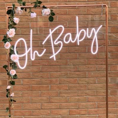 China Eco-friendly Custom Decorative 3D Wedding Sign Letters Led Neon Light Flexible Acrylic Wedding Sign Letters for sale