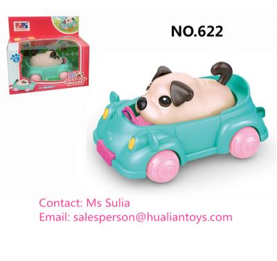 China ABS Electronic Walking Dog Working Driving Plastic Car Puppy Pet For Kids for sale