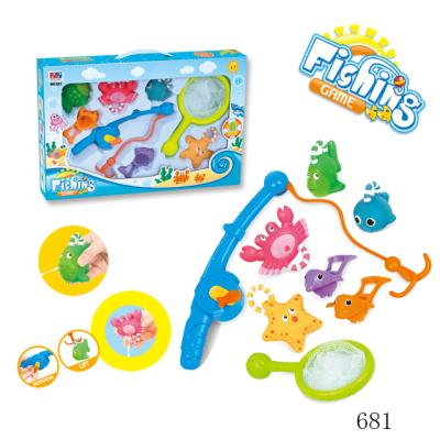 China Beach Plastic Outdoor Toy Summer Play Fishing Toy Playing Water Game Bath Toy for Kids for sale