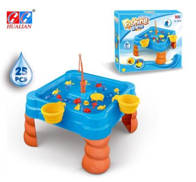 China Popular Fishing Toys Fishing Game Toy Fish Toy Set With Plastic Table For Kids for sale