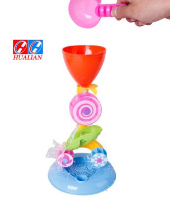 China Popular Hourglass Beach Toy Water Tankers Games Swimming Toys Waterwheel for sale