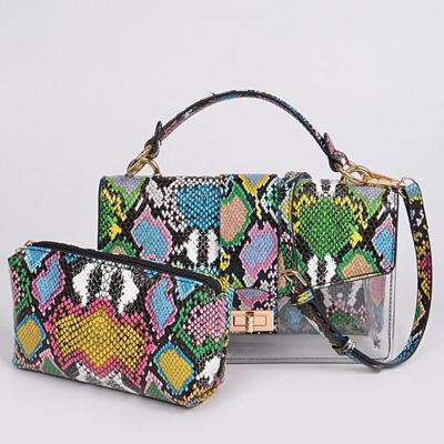 China High Quality Ladies High Quality Designers Brands Bag Handbags Snake Printing Matching Bags For Women Mini Handbags Handbags Bulk for sale