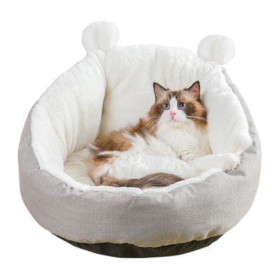 China Sustainable cute and comfortable washable little cat with waterproof bottom for cats, kittens, puppy and small dog for sale