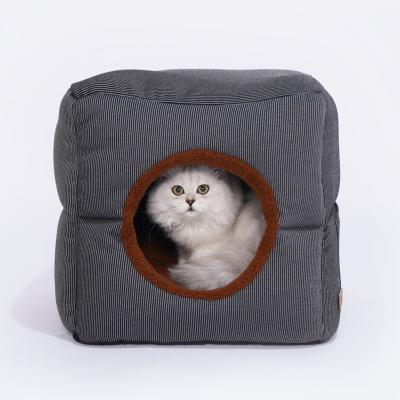 China Factory Outlet High Quality Stocked Canvas Custom Sizes Cat Bed Banana for sale