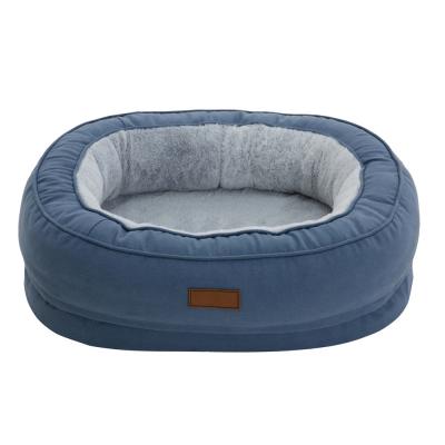 China Memory Foam Waterproof Round Orthopedic Accessories Dog Pet Bed Luxury Waterproof Orthopedic Pet Bed Pet Bed for sale