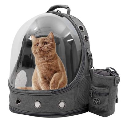 China New Design Breathable Pet Carrier Backpack Airline Approved Capsule Breathable Nylon Pet Cat Backpack for sale