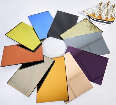 China Wholesale High Quality Minimalist Decor Mirror Sheet Glass Glass For Furniture Bathroom for sale