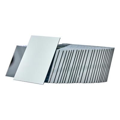 China Float And Single Sheet Glass 610*914mm Aluminum Coated Mirror Aluminum Sheet 1.3mm for sale