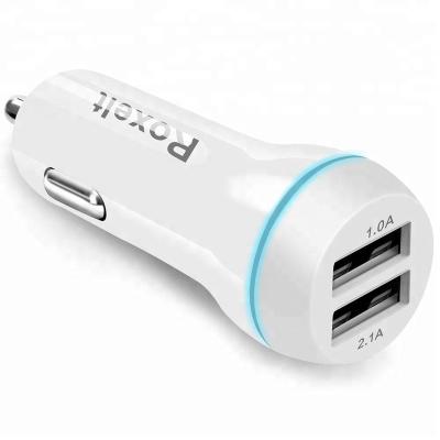 China Veichles Car Dual USB Power Adapter Fast Charging Portable Offer USB 3.0 Charger Adapter for sale