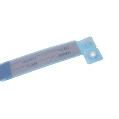 China Plastic or PVC Premium Quality Hospital Patient ID Band Wrist Strap ID Band for sale