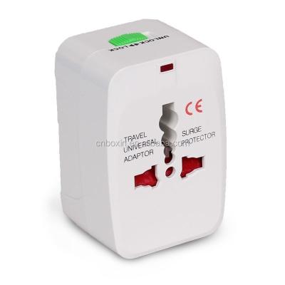 China Surger Protector Travel Charger Adapter Plug Universal World Travel Plug Adapter for sale