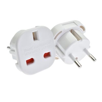 China Commercial Travel Adapter UK To European Eu Europe Plug Adapter 10A250V CE RoHS Certificate for sale