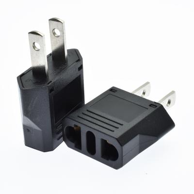 China Convenient Us China Eu European Plug Adapter To USA Canada Japan Connector Plug 6A Plug Adapter for sale