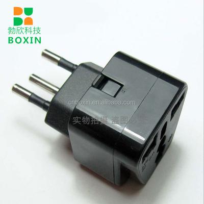 China USA European Commercial Schuko Germany France Plug To Swiss Swiss Socket Adapter Plug Adapter CE Rohs for sale