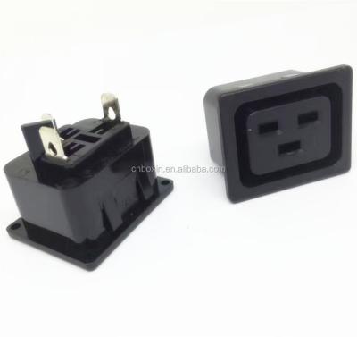 China IEC 320 Outlet C19 Industrial Socket IEC c19 Power Connector 16A 250V Female Insert Type for sale