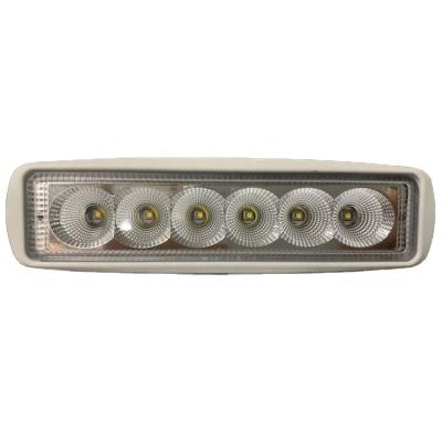 China Multi-Voltage 10-30VDC 18W Marine Boat Yacht RV Waterproof Aluminum Metal Deck Flood Work Lamps for sale