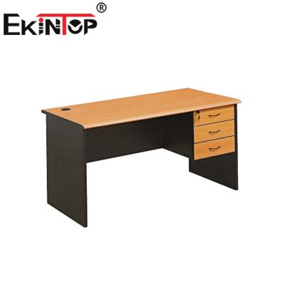 China Ekintop Cheap Price Adjustable Popular Desk MDF Furniture (Height) Executive Desk for sale