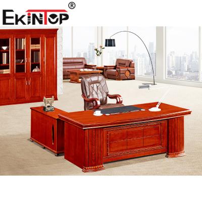 China Fancy Design Executive Reception Desk Modern Office Desk Maintain.environmental Secretary Desk Table for sale