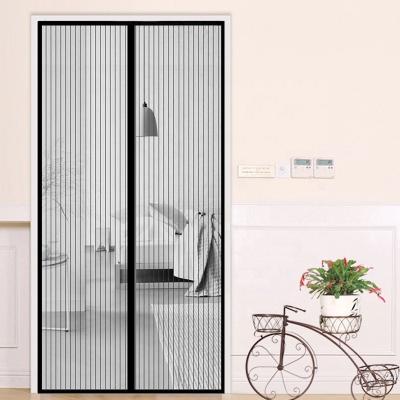 China Folding Screen Trade Assurance European Style Mosquito Net Door Magnetic Screen Reinforced Magnetic Door Curtain for sale