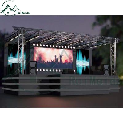 China Events; Concert ; Part ; Hot Sale Outdoor Event Exhibition Roof Lighting Exhibition Truss With Portable Stage Platform for sale