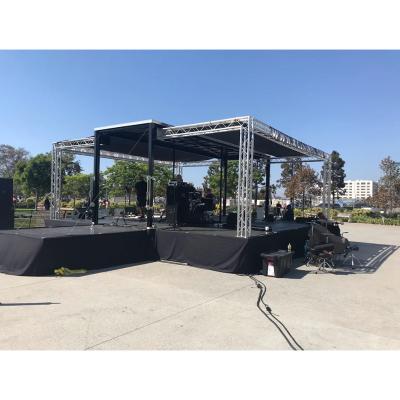 China Events; Concert ; Part ; Aluminum Portable Mobile Exhibition Event Lighting Truss Stage For Stage Equipment Platform for sale