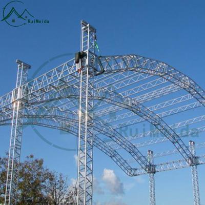 China Customizable event tech trade show construction mode for sale choir stage adjustable heavy loading adjustable spit truss for music festival for sale