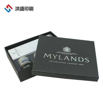 China Custom Logo Printing Recyclable Square Hard Paper Recyclable Luxury Wrinkled Paper Gift Box for sale