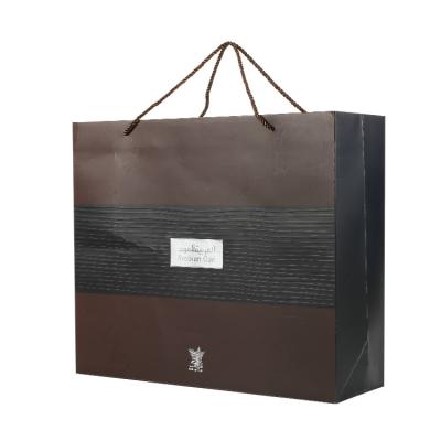 China Custom Printed Recyclable Recycle Craft Shopping Brown Kraft Paper Bag Design Paper Bag for sale