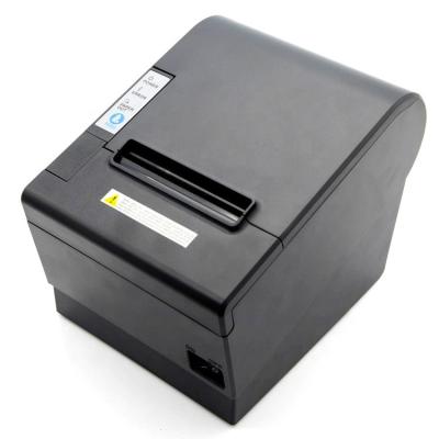 China Black And White Automatic Cutter 80mm Thermal Bill Receipt POS Printer With USB Port Ethernet Port For Restaurant And Supermarket for sale