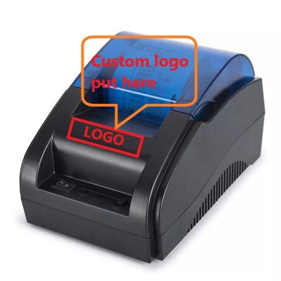 China Best Factory Cheap Sale 58mm Receipt Printer Blue Tooth Desktop Black And White POS58-UB Direct Thermal Printer for sale