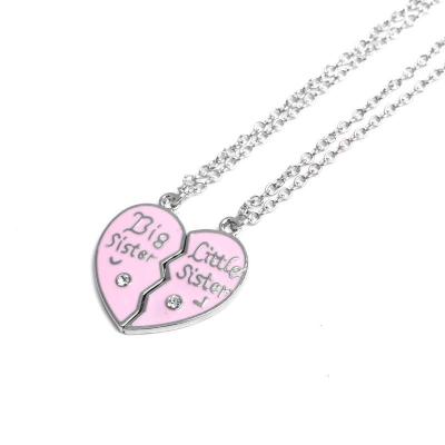 China Europe and America 2023 Hot Selling China Wholesale Most Popular Friendship Custom Chain Heart Necklace for sale