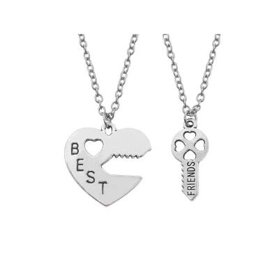 China Europe and America Most Popular Wholesale Good Quality China Heart Pendant Necklace Jewelry Trade For Girls Woman for sale