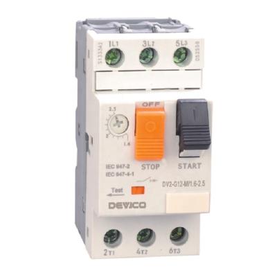 China Chnt Ns2-25 9-14a DV2-G Three Phase Thermal Magnetic Circuit Breaker 3p Mpcb Manual Motor Starter for sale