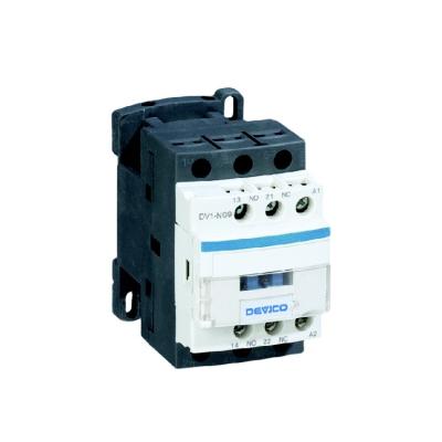 China Hot Sale 09A CE Certified AC Magnetic Contactor LC1 CJX2 220v 440v DV1-N09 Flame Retardant AC Contactor for sale