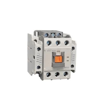 China 32A High Cost Effective Magnetic AC Contactor 220v 440v MC Contactor LC1 CJX2 PA66 Red Copper Silver Point DVC-N32 for sale