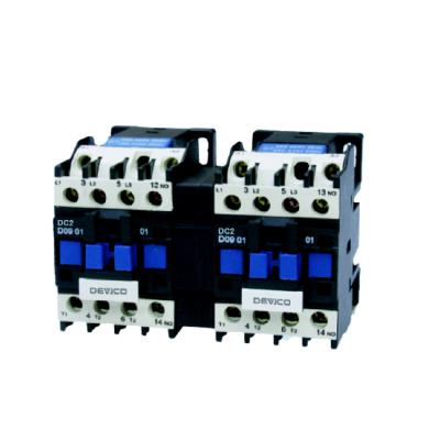 China Hot-sale products ac contactor mechanical latching reversing contactor LC2-D Cjx2 DC2-0901 for sale