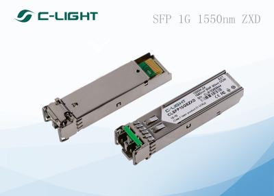 중국 SFP 단위, EX-SFP-1GE-LH 1.25Gbps를 위한 80km SMF 송수신기 판매용