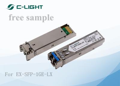 중국 LC Dulplex 노간주나무 SFP 단위 SFP 광학적인 송수신기 EX-SFP-1GE-LX 판매용